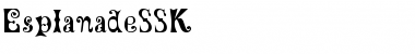 Download EsplanadeSSK Regular Font Title Preview