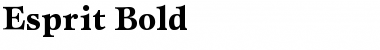 Download Esprit Bold Font Title Preview