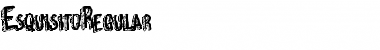 Download Esquisito Regular Font Title Preview