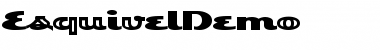 Download EsquivelDemo Regular Font Title Preview