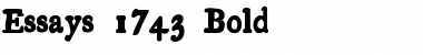 Download Essays1743 Bold Font Title Preview