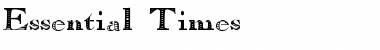 Download Essential Times Normal Font Title Preview