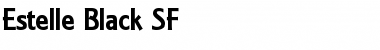 Download Estelle Black SF Regular Font Title Preview