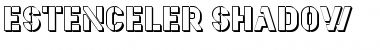 Download Estenceler Shadow Font Title Preview