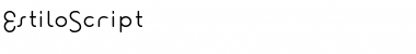 Download Estilo Script Regular Font Title Preview