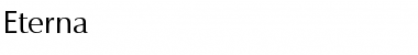 Download Eterna Regular Font Title Preview
