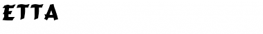 Download Etta Normal Font Title Preview