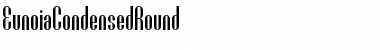 Download EunoiaCondensedRound Regular Font Title Preview