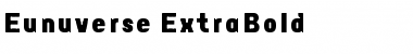 Download Eunuverse Bold Font Title Preview