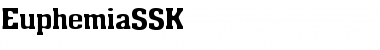 Download EuphemiaSSK Regular Font Title Preview