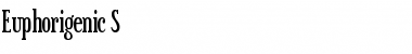 Download Euphorigenic S Regular Font Title Preview