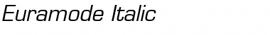 Download Euramode Italic Regular Font Title Preview