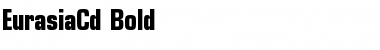 Download EurasiaCd Bold Font Title Preview