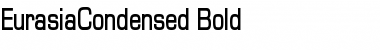 Download EurasiaCondensed Bold Font Title Preview