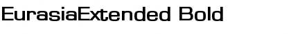 Download EurasiaExtended Bold Font Title Preview