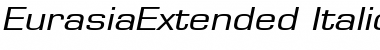 Download EurasiaExtended Italic Font Title Preview