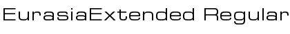 Download EurasiaExtended Regular Font Title Preview