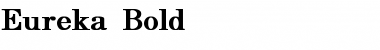 Download Eureka Bold Font Title Preview