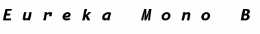 Download Eureka Mono Regular Font Title Preview