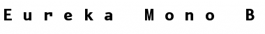 Download Eureka Mono Regular Font Title Preview