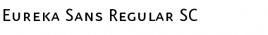 Download Eureka Sans Regular Font Title Preview