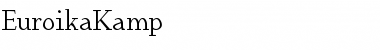 Download EuroikaKamp Regular Font Title Preview