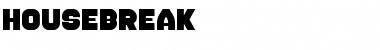 Download Housebreak Regular Font