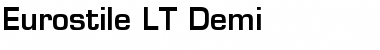 Download Eurostile LT Bold Font Title Preview