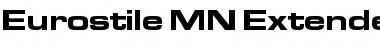 Download Eurostile MN Bold Font Title Preview