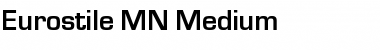 Download Eurostile MN Medium Font Title Preview