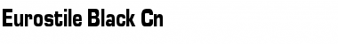 Download Eurostile-Black Cn Regular Font Title Preview