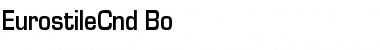 Download EurostileCnd-Bo Regular Font Title Preview