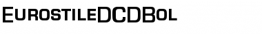 Download EurostileDCDBol Regular Font Title Preview