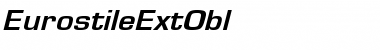 Download EurostileExtObl Regular Font Title Preview