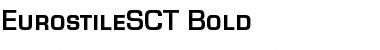 Download EurostileSCT Bold Font Title Preview