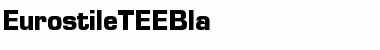 Download EurostileTEEBla Regular Font Title Preview