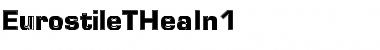 Download EurostileTHeaIn1 Regular Font Title Preview