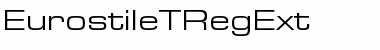 Download EurostileTRegExt Regular Font Title Preview