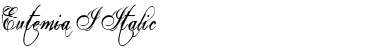 Download Eutemia I Italic Font Title Preview