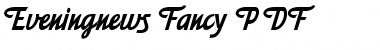 Download Eveningnews Fancy Regular Font Title Preview