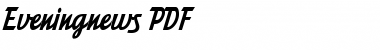 Download Eveningnews Regular Font Title Preview
