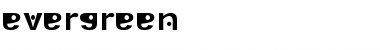 Download Evergreen Regular Font Title Preview