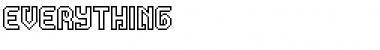 Download Everything Regular Font Title Preview
