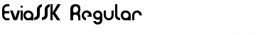 Download EviaSSK Regular Font Title Preview