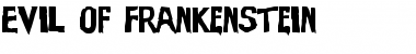 Download Evil of Frankenstein Regular Font Title Preview