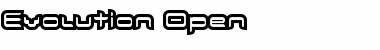 Download Evolution Regular Font Title Preview