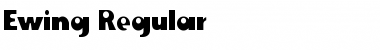 Download Ewing Regular Font Title Preview