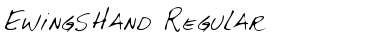 Download EwingsHand Regular Font Title Preview