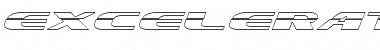 Download Excelerate Outline Expanded Font Title Preview