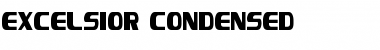 Download Excelsior Condensed Condensed Font Title Preview